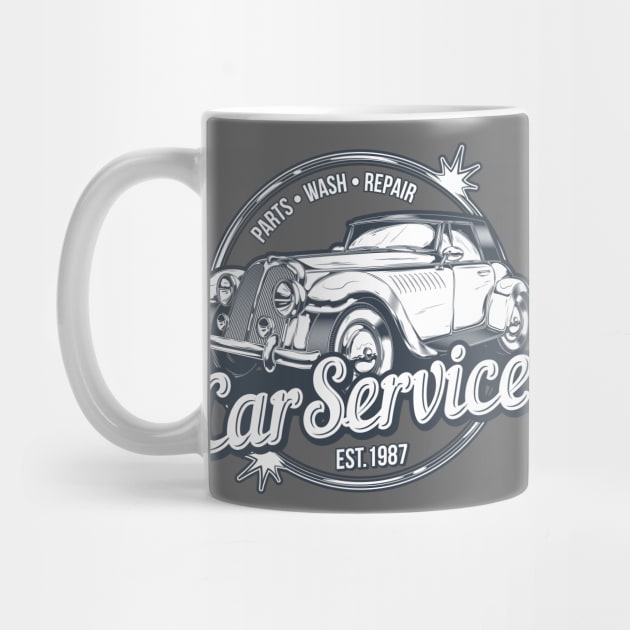 Retro Car Service by Genuine Vintage